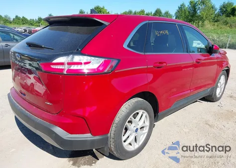 2022 Ford Edge Sel из США, поврежденный, VIN 2FMPK4J98NBA72952